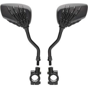 1 Pair Bicycle Mirror,Big View Bike Rear View Mirror Blindsight Multi Angle
